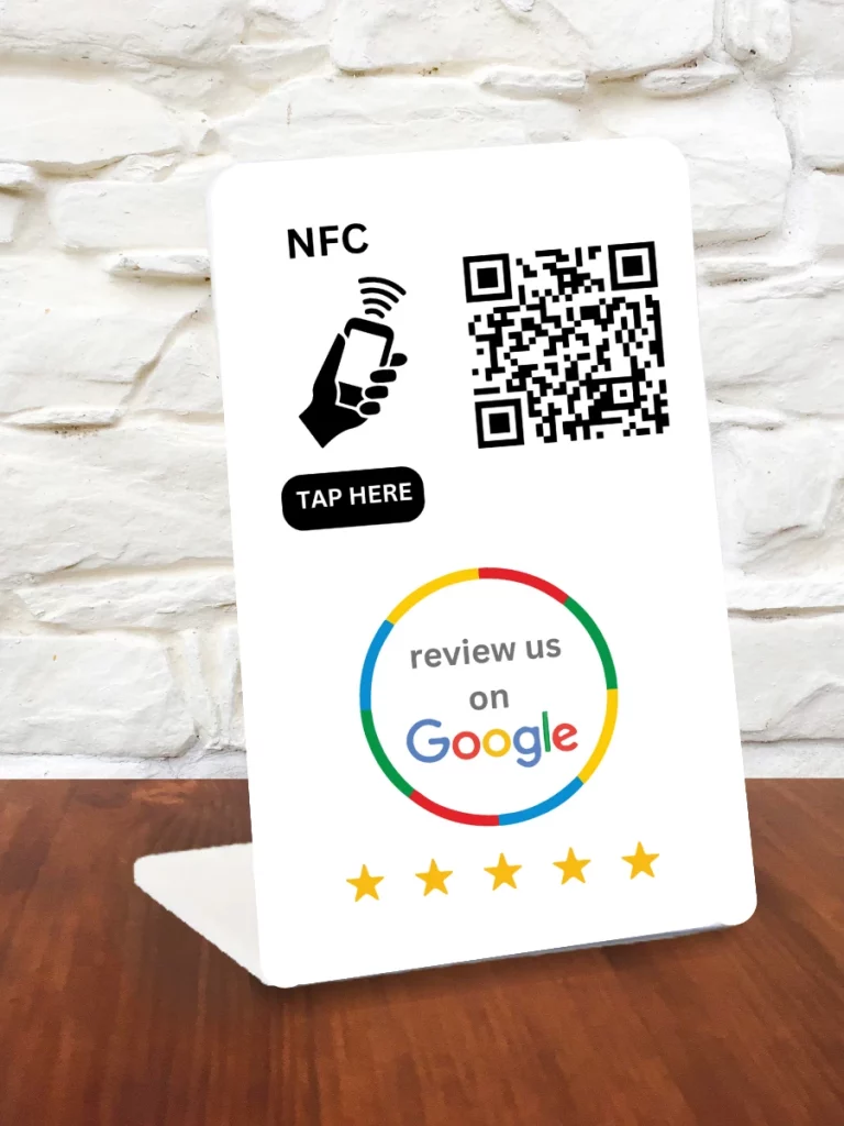 Google Review Stand